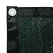 ALEKO PLK0510GR Pet Dog Kennel Sun Shade Cover Weather Protection with Aluminum Grommets 5 x 10 Feet Green
