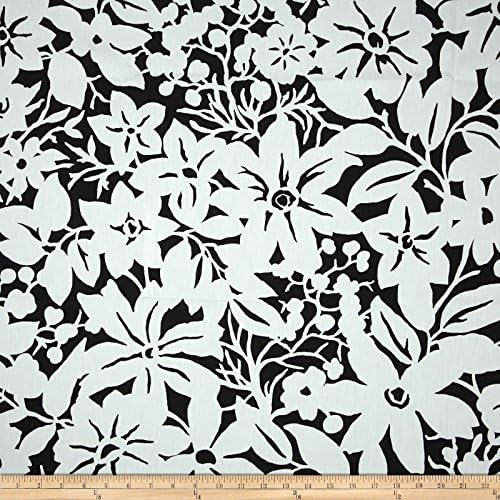 Duralee Blythe Black Fabric By The Yard