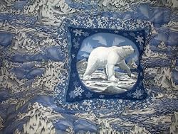 Polar Bear 16" Throw Pillow