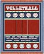 Volleyball Court - 69 x 48 Blanket/Throw