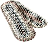 Beacon Hill Braided Reversible Stair Treads, Set of 2, Bay Leaf