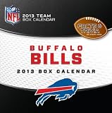 Buffalo Bills 2013 Daily Box Calendar 5.375" X 5.25" Amazon.com