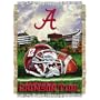 NCAA Alabama Crimson Tide 48-Inch-by-60-Inch Acrylic Tapestry Throw