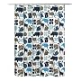 DwellStudio Baby Gio Shower Curtain, Aqua