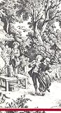 Caspari Festive Toile Set of 15 Paper Guest Towels, Charcoal