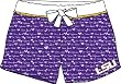 Lsu - Ladies Print Boxer Shorts