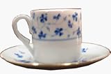 Blue Bell Espresso Cups and Saucers