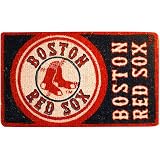 Team Sports America Boston Red Sox 18x30 Welcome Mat (Bleached)