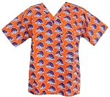 Boise State Scrub Top Lg Gifts & Gift Ideas