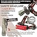 Xtreme Bright® Safety Headlamp - Great Addition to Camping & Hiking Equipment - Reliable LED Flashlight or Portable Work Light - 100%