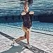 Speedo Women's Power Prism Rio Americana Half Zip Rash Guard Shirt