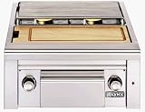 Lynx Double Natural Gas Side By Side Burner LSB2PC-1-NG Built In With Prep Center