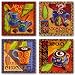 Chocolate Set by Jennifer Brinley 10"x10" Art Print Poster