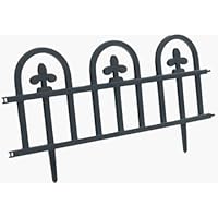 10 Pk Of Halloween Graveyard Fence Yard Decoration