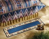 Southwestern Native American Print Runner Rug by Collections Etc