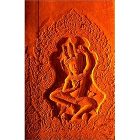 photographie Apsara bas-reliefs decorate Angkor. Apsaras are feminine deities of the Buddhist rel...