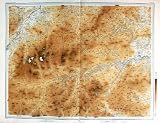 Map Scotland 1912 Balmoral Braemar Ballater Cairngorm