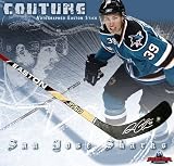 Logan Couture San Jose Sharks Autographed/Hand Signed Easton Model Stick