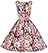Lindy Bop 'Audrey' Vintage Style 1950's Spring Garden Floral Party Dress