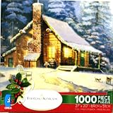 THOMAS KINKADE Painter of Light Christmas Retreat 1000 Piece Jigsaw Puzzle