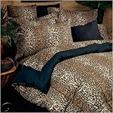 Leopard Waterbed Sheet Set Size: King
