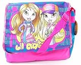 Lil Bratz Blue and Pink Messenger Bag