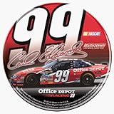 #99 CARL EDWARDS 3 INCH ROUND DOMED DECAL