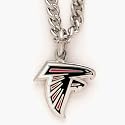 Atlanta Falcons Chain Necklace with NFL Team Logo Pendant