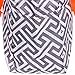 SilverHooks Womens Greek Key Beach Tote Shopper Bag