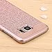 Galaxy Note 7 Case,Inspirationc® Beauty Luxury Diamond Hybrid Glitter Bling Hard Shiny Sparkling with Crystal Rhinestone Cover Case for Samsung Galaxy Note 7--Rose Gold