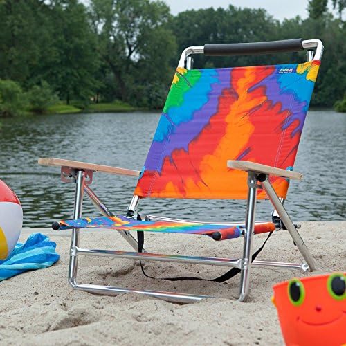 Copa 5-Position Lay-Flat Aluminum Beach Chair