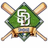 MLB San Diego Padres High Definition Clock