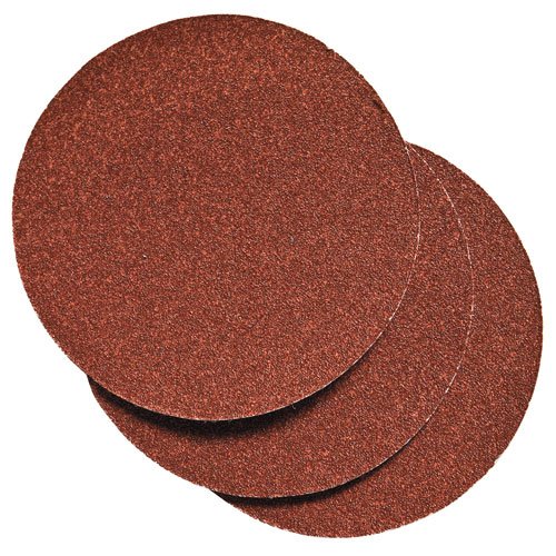 61Q%2B%2BDznjkL Porter Cable 735001025 5 Inch Hook and Loop Aluminum Oxide No Hole 80G Disc 25 Pack
