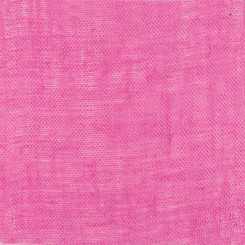 Burlap Sheet (Unsewn) 100% Jute 12"x12"-hot Pink - Bulk Lot of 4