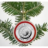 Highland Mint Texas Rangers Silver Coin Ornament