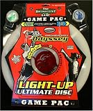 Red ODYSSEY Light-Up NIGHT ULTIMATE Flying Disc GAME PAC - LED Powered GLOW DISC by Black Jax Sports