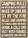 Primitives by Kathy 27371  Rustic Brown Box Sign, 6 x 8, Camping Rules