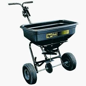 Agri-Fab 100-Pound Push Broadcast Spreader #45-0214