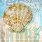 She Sells Seashells I - 16 x 16"