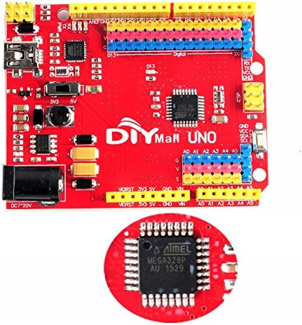 DIYmall® UNO R3 Advanced Version Development Board with USB cable for Arduino