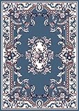 Traditional Area Rug, Home Dynamix Premium 3ft. 7in. by 5ft. 2in. Country Blue