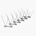 Fly-bye Wide Spikes 100% Stainless Steel! No Plastic Parts.