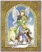 Guardian of the Dog Throw - 70 x 54 Blanket/Throw
