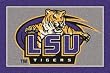 Louisiana State (LSU) Tigers 5' 4"x 7' 8" Team Spirit Area Rug