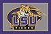 Louisiana State (LSU) Tigers 7' 8" x 10' 9" Team Spirit Area Rug
