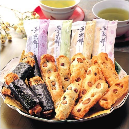 ふくよか餅詰合せ 小缶 ~カリフォルニア産アーモンド入りおかき詰合せ