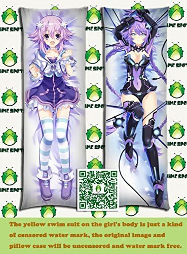 Roads Untraveled Ch013 Hyperdimension Neptunia Black Heart Noire Anime Dakimakura Hugging Body Pillow Case Cover