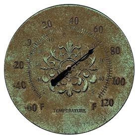 Infinity Instruments Medallion Verde Thermometer by Infinity Instruments
