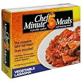 Review Chef 5 Minute Meals  / Chef 5 Minute Meals Vegetable Lasagna (Pack of 6)