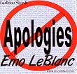 No Apologies